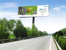 衢州高速擎天柱广告牌的特点和优势